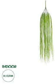 Artificial Garden HANGING GRASS 20814 Τεχνητό Διακοσμητικό Κρεμαστό Φυτό Grass Μ18 x Π4 x Υ81cm