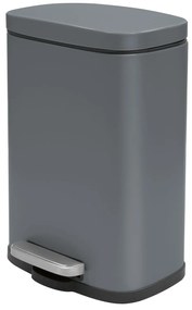 Κάδος Απορριμμάτων Μπάνιου (21.4x17.6x30) Spirella 5lt 05392.002 Akira Grey