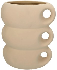 Βάζο ArteLibre Μπεζ Δολομίτης 18.3x11x23.8cm-05153750
