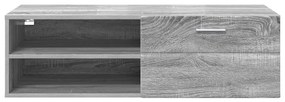 vidaXL Ντουλάπι TV Γκρι sonoma 100.5 x 39 x 30 εκ Επεξεργασμένο ξύλο