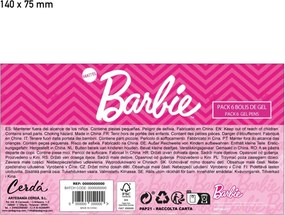 Σετ Στυλό Barbie fuchsia