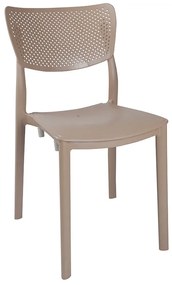 Καρέκλα Ignite pakoworld PP cappucino - Πολυπροπυλένιο - 253-000015