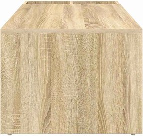vidaXL Τραπεζάκι σαλονιού Δρύς Sonoma 101,5 x 50 x 37 εκ.