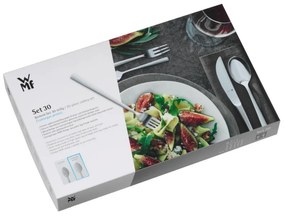 Σετ μαχαιροπήρουνων WMF Premiere, 30 τεμάχια, Cromargan Protect, ανθεκτικό στα οξέα και τη διάβρωση, Ανοξείδωτο 18/10, Inox