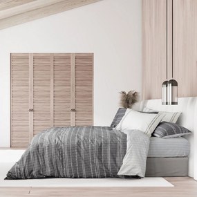 Σεντόνια Bold (Σετ 3τμχ) Grey Nima Single 170x260cm 100% Cotton