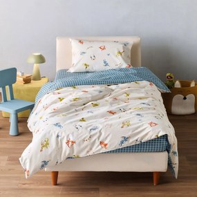 Παπλωματοθήκη Παιδική Poldo (Σετ 2τμχ) Multi Kentia Μονό 165x245cm 100% Βαμβάκι