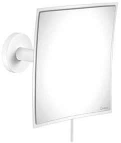 Καθρέπτης Μεγεθυντικός Επτοίχιος Μεγέθυνση x3 White Mat Sanco Cosmetic Mirrors MR-202-M101