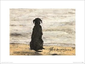 Εκτύπωση τέχνης Sam Toft - Black Dog Going Home