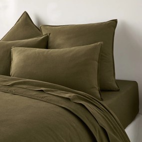 Μαξιλαροθήκη από βαμβακερή φανέλα, Clara