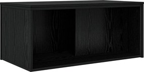 vidaXL Σετ Τραπεζιού Για Καφέ 2 pcs Μαύρη Οξυά Επεξεργασμένο ξύλο
