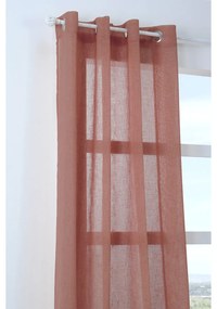 Κουρτίνα (140x260) Με Τρουκς S-F Paloma Terracotta R6A028009VL