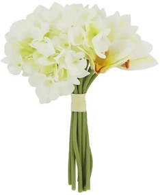 MarHome ΜΠΟΥΚΕΤΟ ΣΑΜΠΑΝΙ ΟΡΧΙΔΕΑ/ΟΡΤΑΝΣΙΑ REAL TOUCH Χ12 Y24cm 24/192KIB  00-2673-1