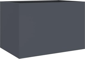 vidaXL Ζαρντινιέρα Ανθρακί 62x47x46 εκ. από Χάλυβα
