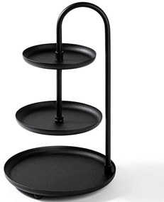 Βάση Κοσμημάτων Kalki 247HFM1124 Φ20x32cm Black Aberto Design Metal