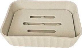 Σαπουνοθήκες μπάνιου πλαστικές - Σετ 9pcs - Beige - 21568