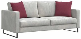 vidaXL Μαξιλάρι Καναπέ 2 pcs Κόκκινο 45 x 45 cm ύφασμα