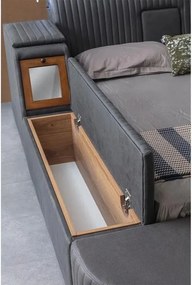 Double Bedstead Sunline Smart - Anthracite Anthracite
