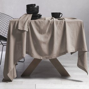 Τραπεζομάντηλο Cotton-Linen Beige Nef-Nef 150X250 150x250cm 100% Βαμβάκι