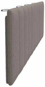 vidaXL Μαξιλάρι για Κεφαλάρι Taupe 180 εκ. Υφασμάτινο