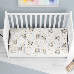 Σεντόνια Κούνιας (Σετ) Dimcol Lion Cub 531 Grey