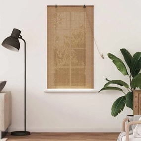 vidaXL Ρόλερ Καφέ 80 x 160 cm Μπαμπού