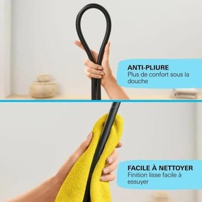 Kεφαλή για Nτους Grohe Μαύρο