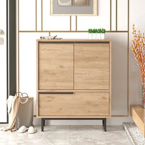 Παπουτσοθήκη Καρυδιά ON 74,8x35,5x90,4