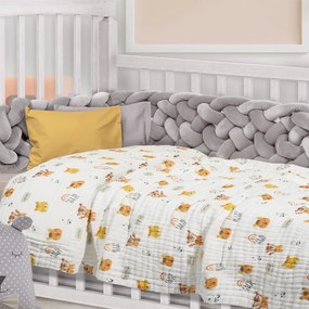 Κουβέρτα Μουσελίνα Αγκαλιάς (80x105) Das Home Blanket 6622