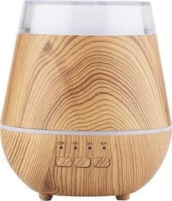 Led Συσκευή Αρωματοθεραπείας Aroma 7 Color Καφέ 120ml
