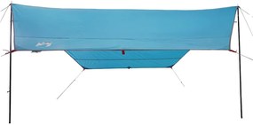 vidaXL Μουσαμάς Κάμπινγκ Αδιάβροχος Μπλε 430x380x210 εκ.