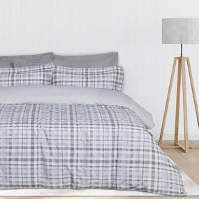 Σεντόνια Casual 5431 Με Λάστιχο (Σετ 3τμχ) Grey Das Home Single 120x235cm Βαμβάκι-Πολυέστερ