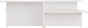 vidaXL Τραπεζάκια Σαλονιού 2 τεμ. Λευκά 111,5x50x33 εκ. Επεξεργ. Ξύλο