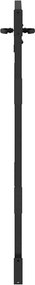 vidaXL Πύλη Κήπου 85 x 125 cm Ατσάλι με Επικάλυψη Πούδρας Κλειδώσιμο