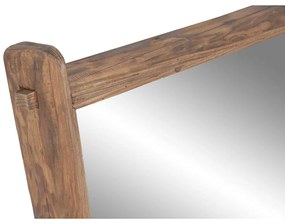 Τοίχο καθρέφτη Home ESPRIT Φυσικό Ανατολικó 62 X 8 X 120 CM