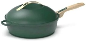 Τηγάνι Με Καπάκι Αντικολλητικό FAB28VE 28cm 4,5Lt Canopy Green Cookut Fabulous 28cm Metal