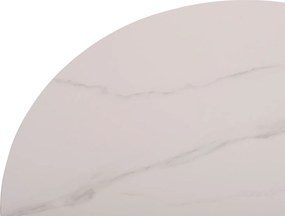 ΤΡΑΠΕΖΙ ΣΑΛΟΝΙΟΥ DUNCAN HM18022.02 ΚΕΡΑΜΙΚΟ TOP-MDF ΒΑΣΗ-ΚΡΕΜ ΛΕΥΚΟ Φ80x41Υεκ.