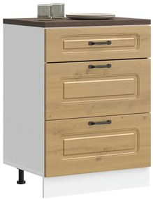 vidaXL ντουλάπι βάσης κουζίνας Kalmar Τεχνίτης Δρυς από Τεχν. Ξύλο