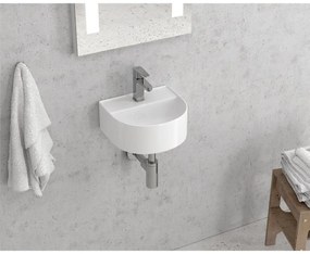 Karag LT 5062 Νιπτήρας Αναρτώμενος Λευκό Πορσελάνη