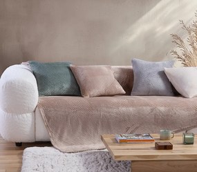 Ριχταρι Τριθεσιου Καναπε Dakari Ecru 180X300 Nef-Nef Homeware