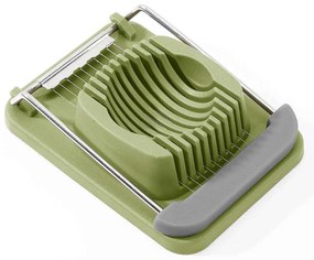 Αυγοκόπτης OL08020000 12,5x9x3,1cm Green-Grey Max Home Plastic