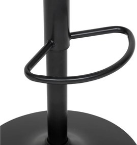 ΚΑΡΈΚΛΕΣ &amp; ΠΟΛΥΘΡΌΝΕΣ SASHA CED/BLK ADJ BAR STOOL ATMOSPHERA 207338B