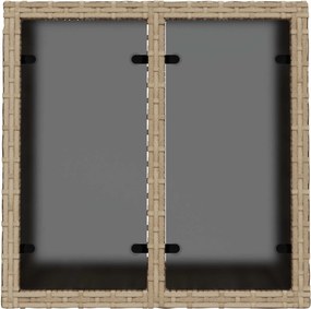 vidaXL Σετ Καναπέ 6 τμχ. Μπεζ και Κρέμ 55 x 55 x 37 cm