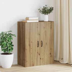 vidaXL Κρεμαστό ντουλάπι Επιτοίχιο artisan δρυς 69.5 x 34 x 90 εκ.