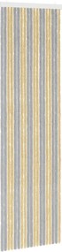 vidaXL Κουρτίνα εντόμων Chenille Γκρι και Μπεζ 56 x 200 cm 100% PP