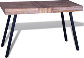 vidaXL Τραπέζι από Ανακυκλωμένο Ξύλο Teak