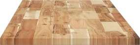 vidaXL Ράφι Κρεμαστό 140x40x2 εκ. Φινίρισμα Λαδιού Μασίφ Ακακία