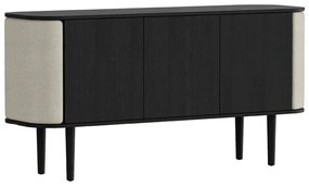 Μπουφές Treasures Horizons S 5107C709-02 150x43x75cm Black Oak-Sand Umage Steel,Wood