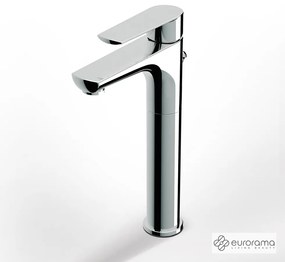 Μπαταρία Νιπτήρα Υψηλή Klint Eurorama Chrome 142310P-100