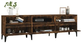 vidaXL Έπιπλο Τηλεόρασης Καπνιστή Δρυς 150x30x44,5 εκ. Επεξ. Ξύλο