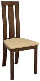 Σετ Τραπεζαρίας C10090 7τμχ Καρυδί με Τραπέζι Ανοιγόμενο &amp; 6 Καρέκλες